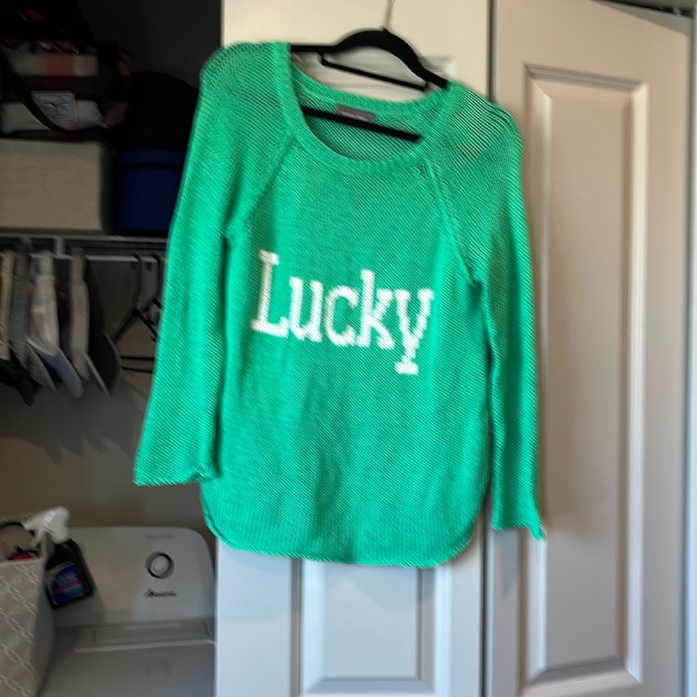 Wooden ship lucky sweater